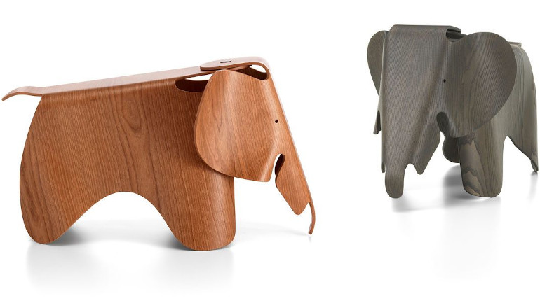 Jouets en bois  éléphant Eames